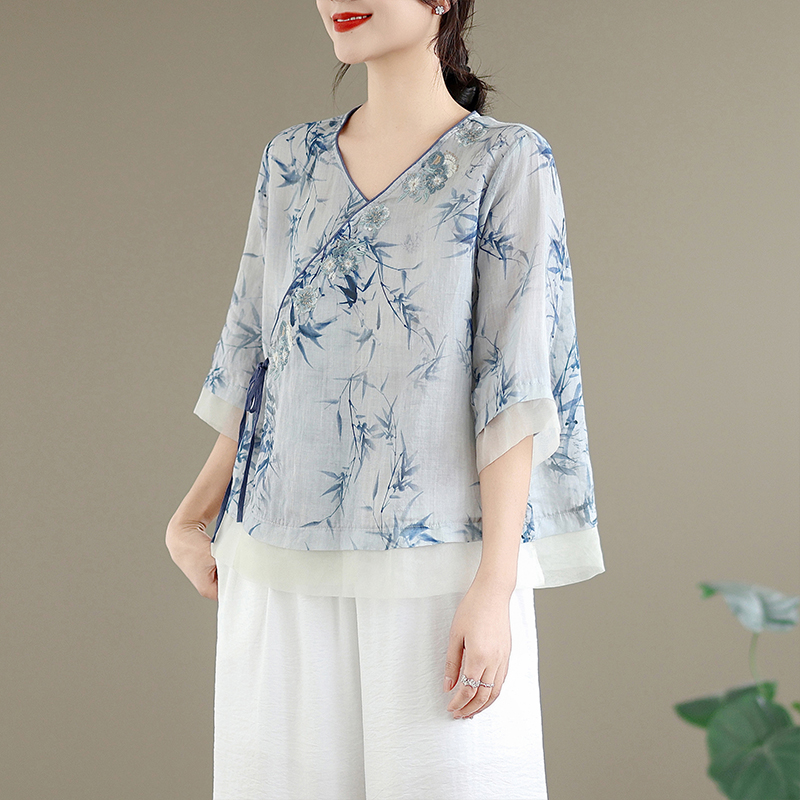 Setelan Fashion Kasual Gaya Re - Linen Pant Wide ulasan dan harga