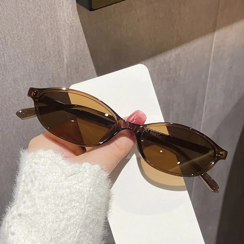 Kacamata Hitam Oval Kecil Retr - Sunglasses Cat Eye ulasan dan harga