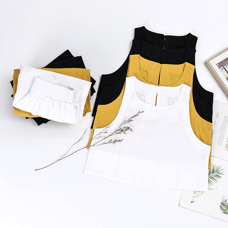 Set Celana Linen Musim Panas B - Linen Pant Wide ulasan dan harga