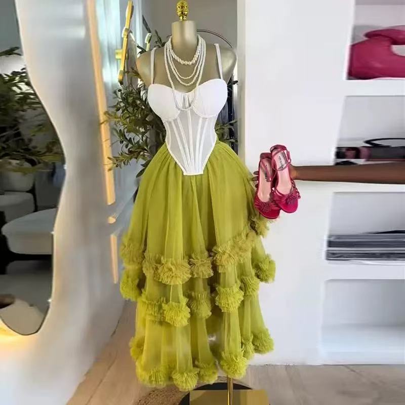 Setelan Gaun Wanita Tunik Atas - Crop Top Crochet ulasan dan harga