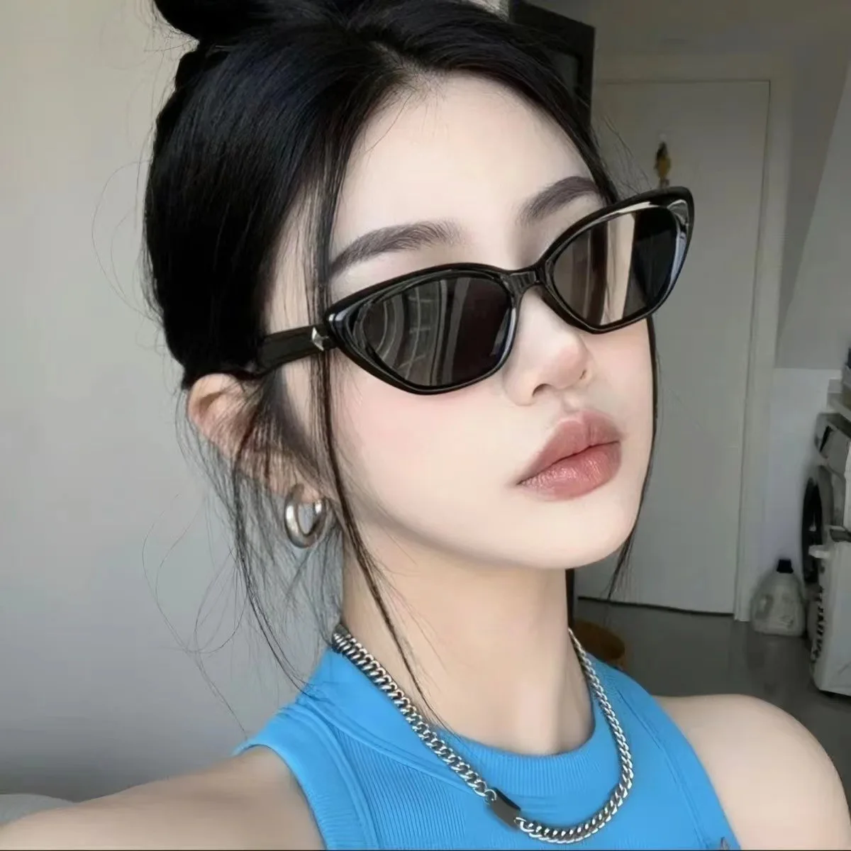 Kacamata Hitam Model Kucing Ke - Sunglasses Cat Eye ulasan dan harga