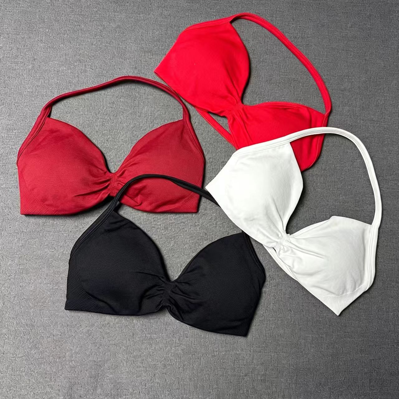 Bra Olahraga DF Push Up dengan - Crop Top Crochet ulasan dan harga