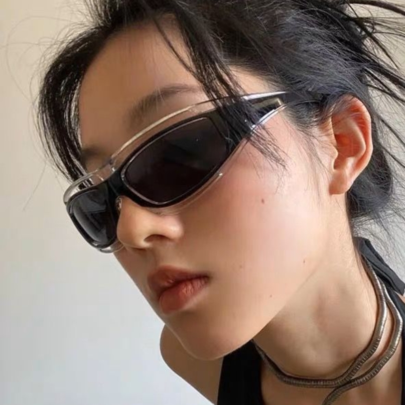 Kacamata Mata Kucing Gaya Punk - Sunglasses Cat Eye ulasan dan harga